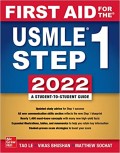 First Aid for the USMLE step 1 2022